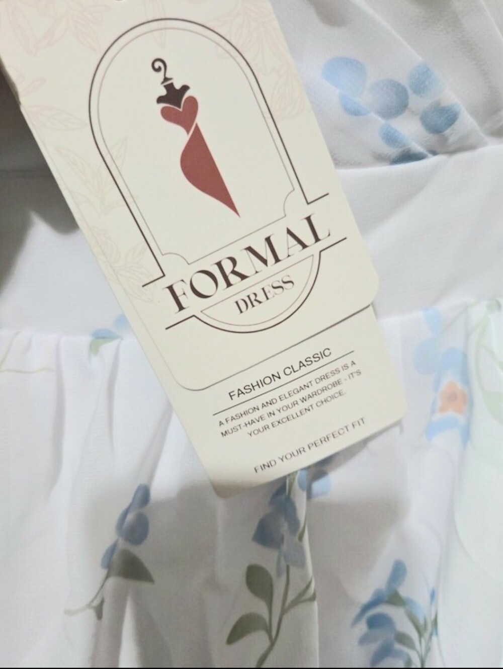 NWT Tiered White Floral Midi Dress with V-Neck And Zippered Back Sz 16 Plus - Picture 11 of 14